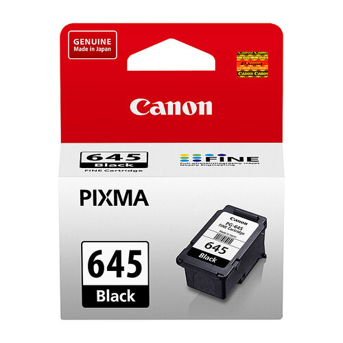 Canon Genuine PG-645 Black Ink Cartridge - Black
