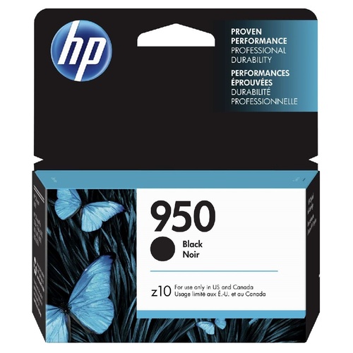 HP Genuine 950 Black Ink Cartridge - Black 