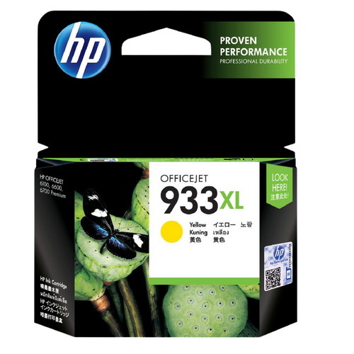 HP Genuine 933XL Yellow Ink Cartridge - Gst Include invoice Supplied