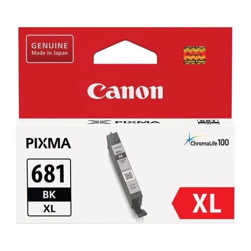 Canon Pixma Genuine 681XL Ink Cartridge - Black