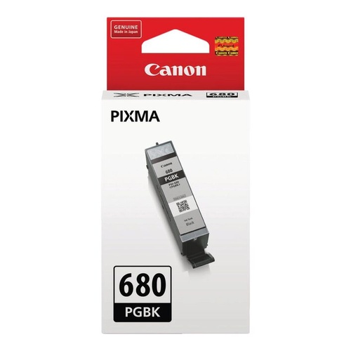 Canon Genuine PGI 680 Black Ink Cartridge - Black