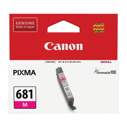 Canon Genuine CLI-681 Magenta Ink Cartridge - Magenta