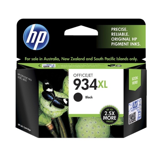 HP Genuine 934XL Black Ink Cartridge