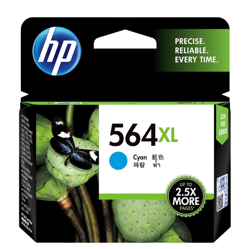 HP 564XL Genuine Ink Cartridge High Yield - CYAN