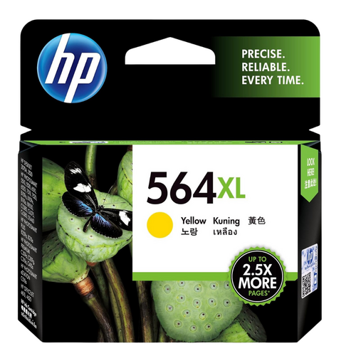 HP 564XL Genuine Ink Cartridge High Yield - YELLOW
