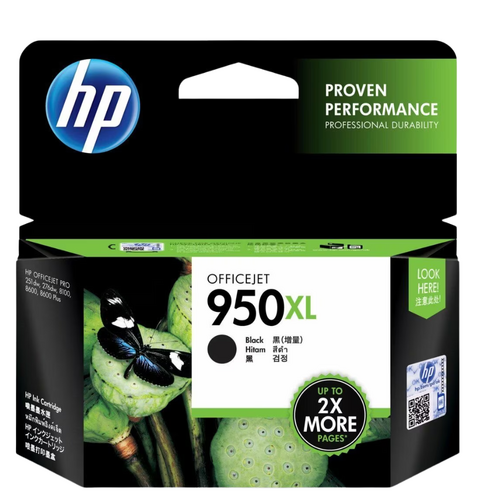 HP 950XL Genuine Ink Cartridge High Yield - BLACK