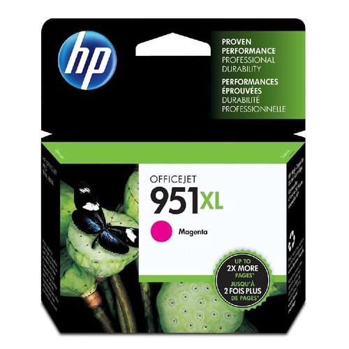 HP Genuine 951XL Magenta Ink Cartridge High Yield - Magenta 