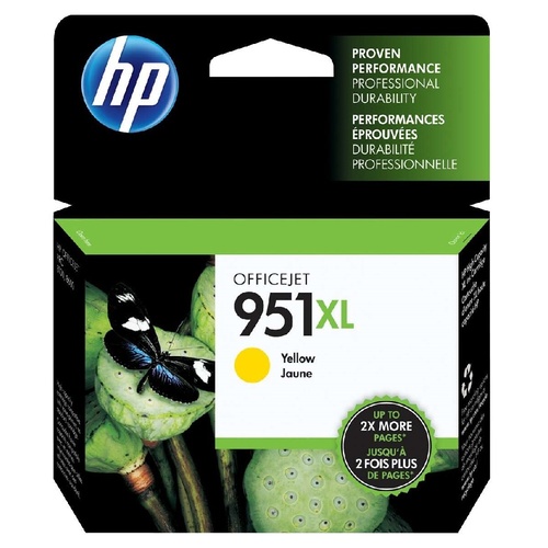 HP 951XL Genuine Ink Cartridge High Yield - YELLOW