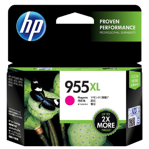 HP 955xl Genuine Ink Cartridge - Magenta