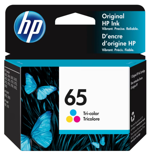 HP Genuine 65 Tri Colour Ink N9K01AA - Colour