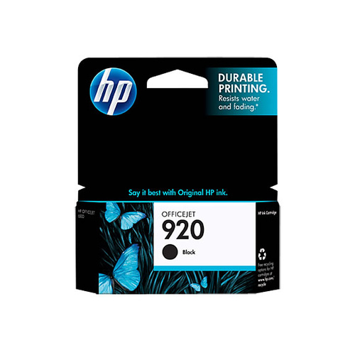 HP Genuine 920 Black Ink Cartridge - Gst Include invoice Supplied