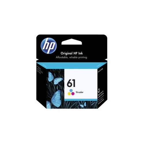 HP Genuine 61 Tri-Colour Photo Ink Cartridge - Gst Include invoice Supplied