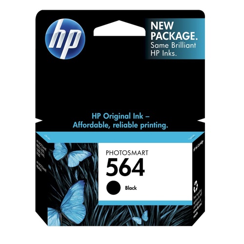 HP 564 Genuine Ink Cartridge BLACK - Gst Include invoice Supplied