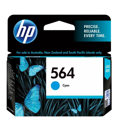 HP 564 Genuine Ink Cartridge - CYAN