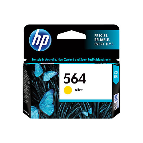 HP 564 Genuine Ink Cartridge YELLOW - Gst Include invoice Supplied