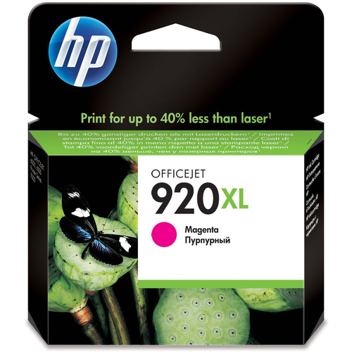 HP Genuine 920XL Magenta Ink Cartridge - Gst Include invoice Supplied