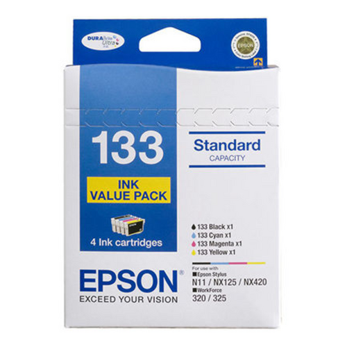 **CLEARANCE** Epson Genuine 133 Value Pack Ink Cartridge - Expired Stock 08.2024
