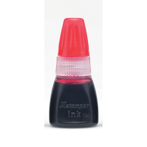 RED X-Stamper Ink Refill 10CC CS-10N X-Stamper 5-0102