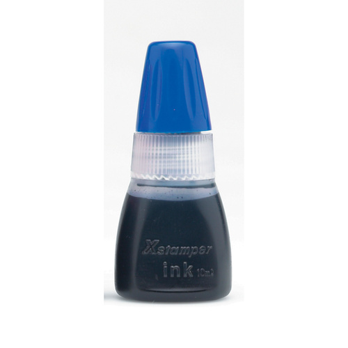 BLUE X-Stamper Ink Refill 10CC CS-10N Xstamper 5-0103.