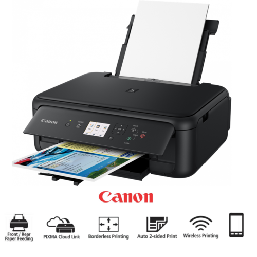Canon TS5160 3 in1 Inkjet Wireless Multifunction Printer - TS5160BK