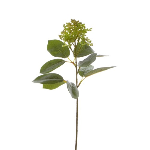 Viburnum Spray Artificial Plant 32cm - Green