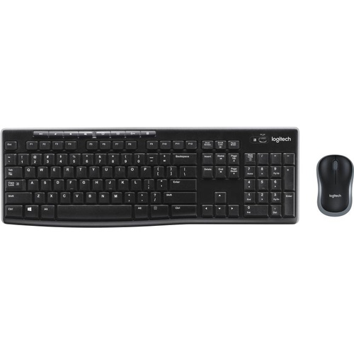 Logitech Full Size Wireless Keyboard/Mouse Combo MK270R - Cordless