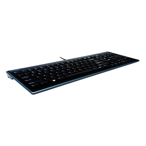 Kensington Advance Fit Wired Keyboard - Black