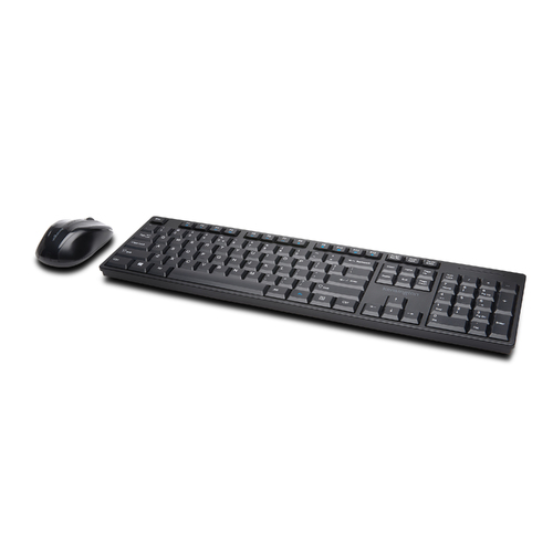Kensington Pro Fit Low Profile Wireless Desktop Keyboard and Mouse Set - 75230