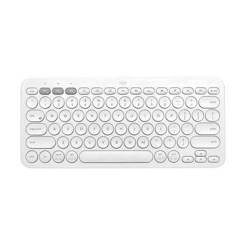 Logitech K380 Multi-Device Wireless Bluetooth Keyboard - White