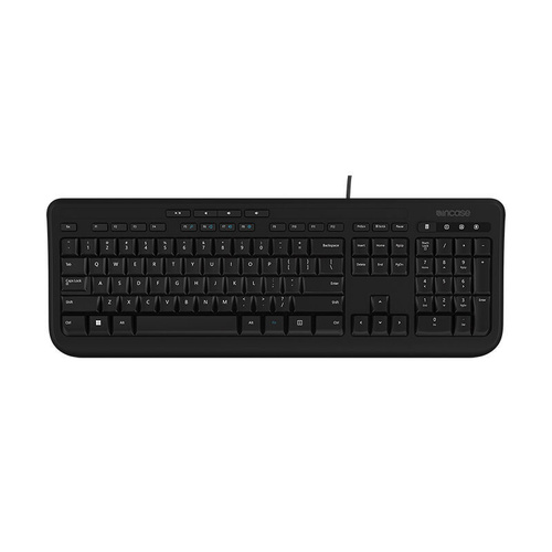 Incase Designed by Microsoft Desktop 600 Wired Keyboard  - Black