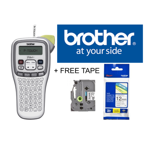 Brother PT-H105 Handheld Label Labelling Machine - Water Resistant