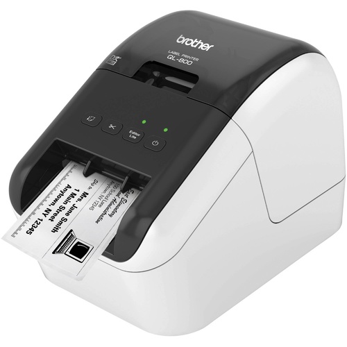Brother QL-800 Direct thermal Colour 300 x 600DPI Black,Grey label printer