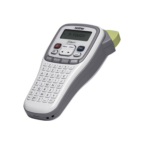 Brother PT-H105 Label Machine, Hand-Held Electronic P-Touch Label Maker, TZ tape