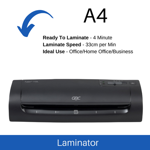 Laminator A4 GBC Laminating Machine Safeguard Fusion 1100L Laminating Machine For Office,Business,Home