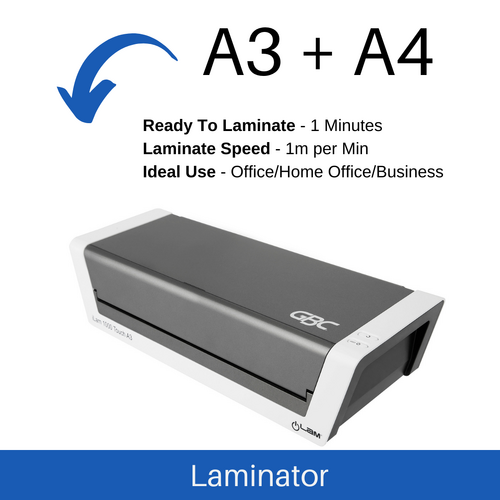 Laminator A3 GBC Laminating Machine iLam 1000 Touch For Office, Business, Home