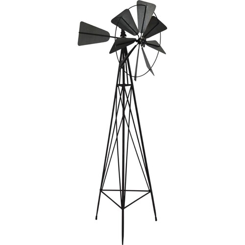 Metal Standing Windmill - 86.5cm
