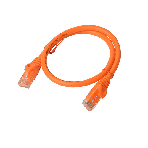 8Ware CAT6A RJ45 Ethernet Cable 0.25m Network LAN UTP Patch Cord Snagless - Orange