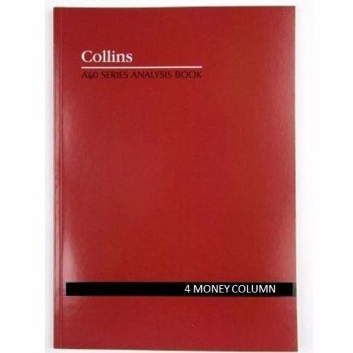 Collins A60 Account Book 4 Money - 10304