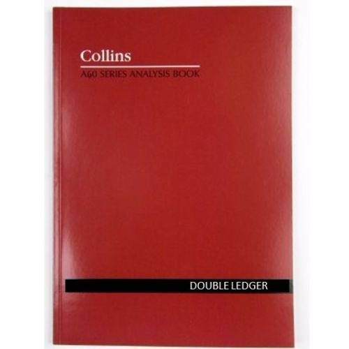 Collins A60 Account Book Double Ledger  120 Page - 10330