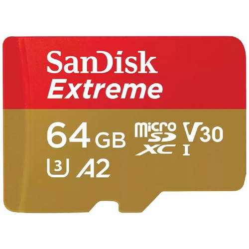 SanDisk 64GB Extreme microSDXC Memory Card - FMS-MSDEXTREME-064G3