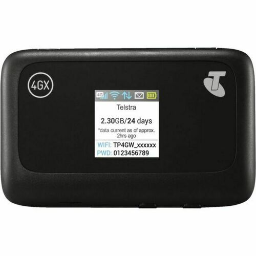 Telstra Prepaid 4GX WiFi Plus (MF910Y) - Black