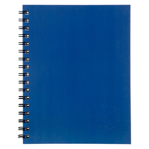 Spirax A4 Notebook 512 Hard Cover Side Open 56512B - BLUE
