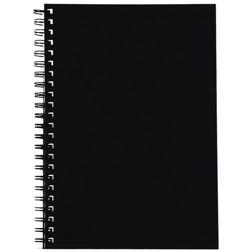 Spirax 511 A5 Hardcover Side Opening Notebook -  Black