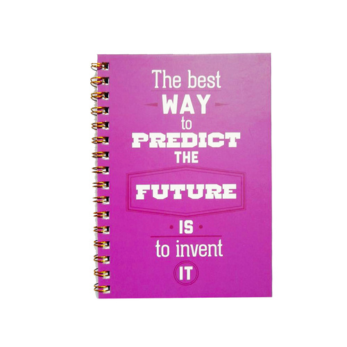 Profile A5 Spiral Hardcover Notebook 160 Pages - Predict The Future