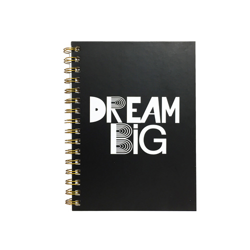 Profile A5 Spiral Hardcover Notebook 160 Pages - Dream Big