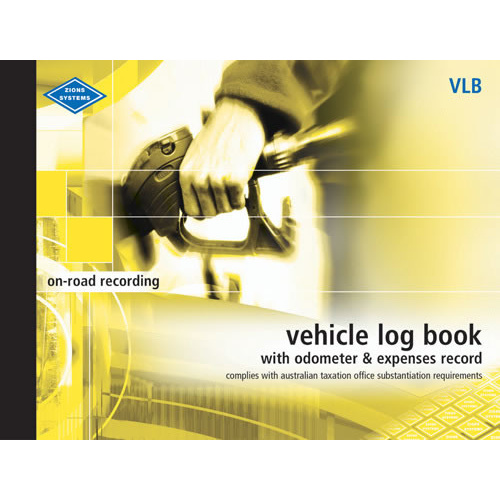 Zions Vehicle Recording Book VLB
