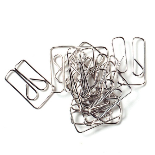Esselte No.3 Owl Paper Clips 25mm Metal 100 Pack