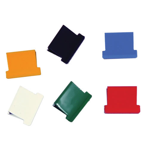 Esselte Nalclip Refill Small 50 Pack Assorted Colours