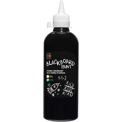 EC Blackboard Paint Non Toxic 500ml - Black