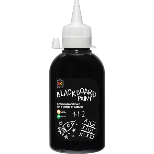 EC Blackboard Paint Non Toxic 250ml - Black